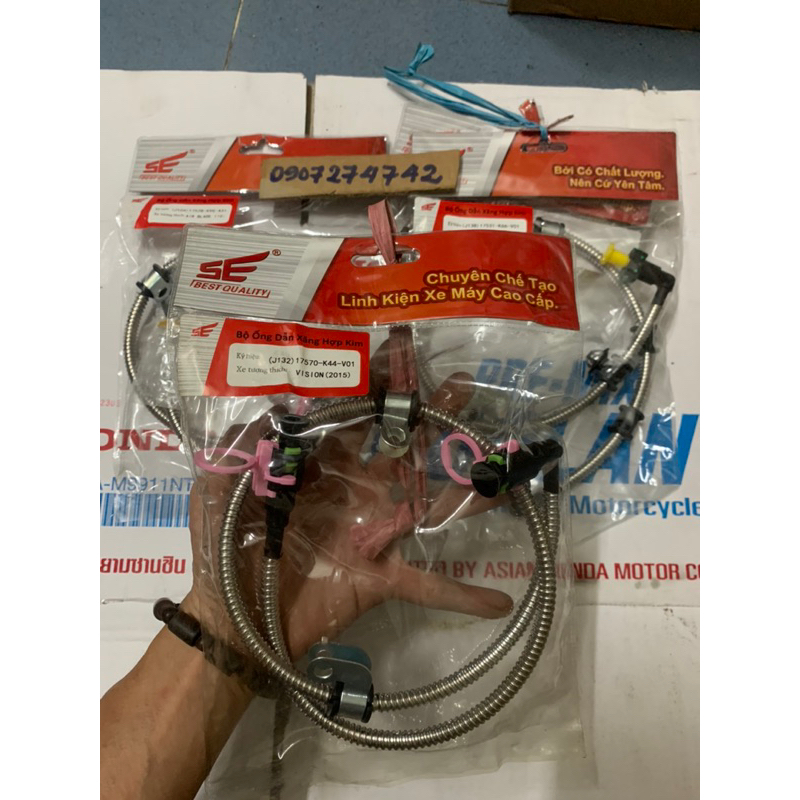 Dây phun xăng điện tử ab125 + ab Fi + vision  hiệu SE