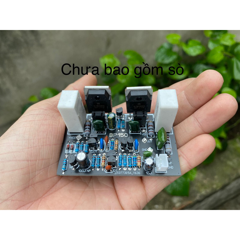 mạch công suất 2 sò mini