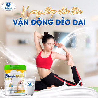 Sữa bột Blackmilk canxi , cơ xương khớp dành cho người từ 18 tuổi trở lên
