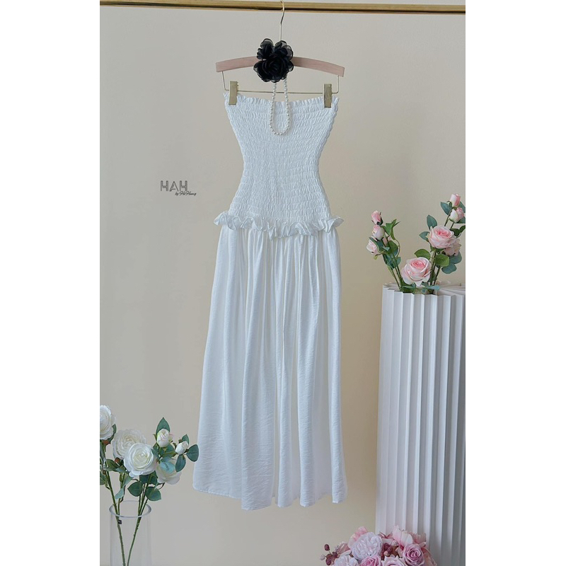 Váy Maxi Quây Chun Hot Hit