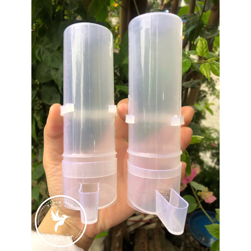 cóng nhựa kèm tai cho chào mào, chích choè, hoạ mi