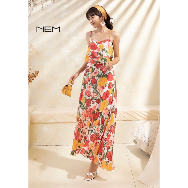 Đầm Maxi nữ thiết kế họa tiết NEM Fashion 📍Hàng pass thanh lý 📍