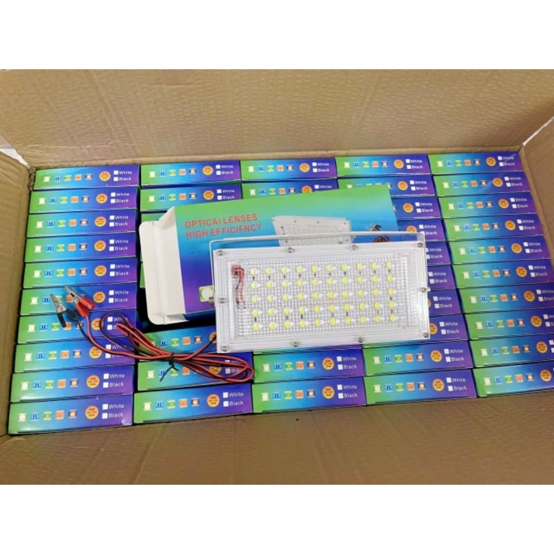 Đèn pha led sử dụng bình 12V, ánh sáng trắng 50W