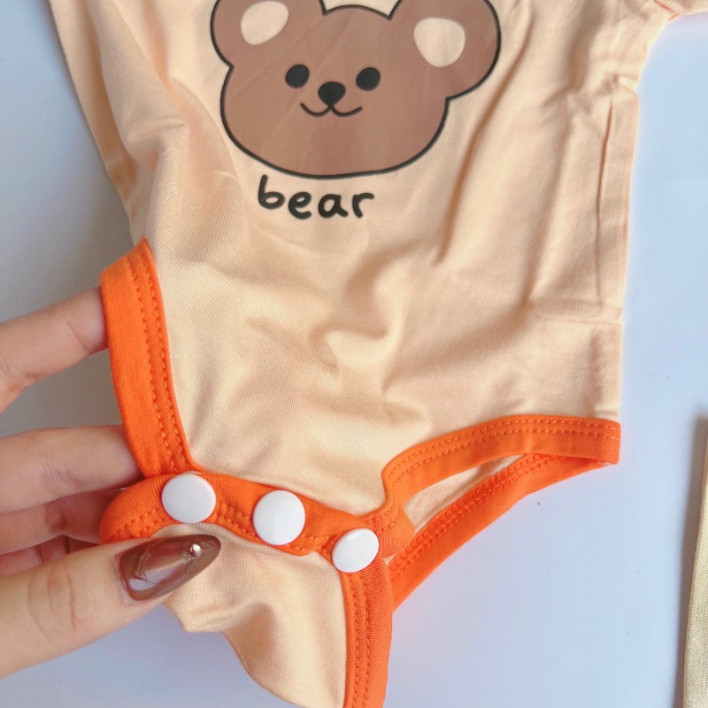 Set bộ body chip thun lạnh cho bé 3-15kg