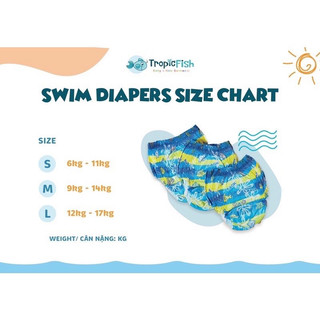 TẢ/BỈM QUẦN BƠI TOPIC FISH ĐAN MẠCH CHO BÉ