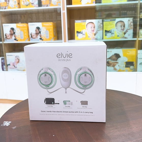 Máy hút sữa Elvie Stride Plus, máy hút sữa không dây rãnh tay cao cấp