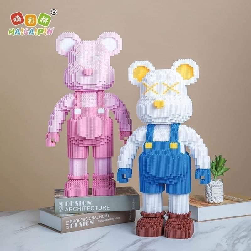 SET 2 LEGO BEARBRICK SIZE TO 35CM