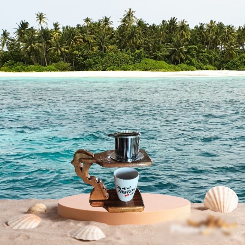 Giá đỡ /kệ phin cà phê