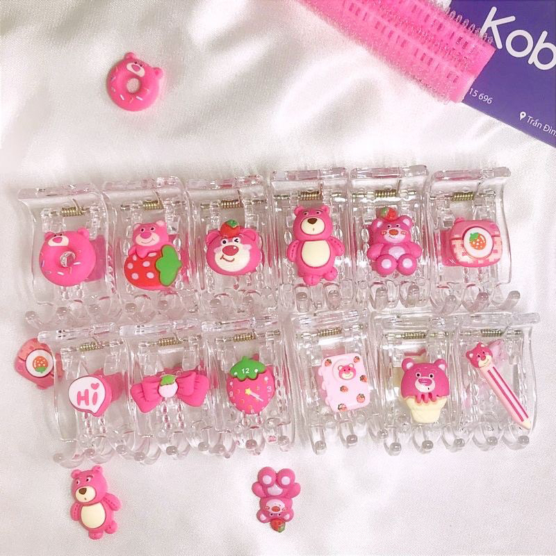 KẸP CÀNG CUA GẤU DÂU LOTSO 🐻🍓