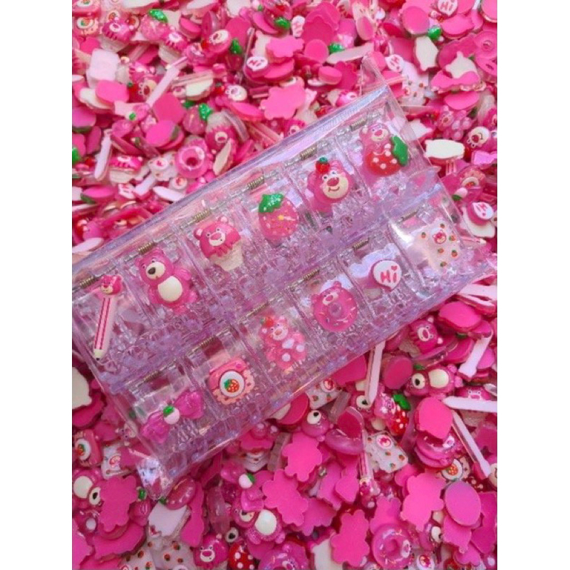 KẸP CÀNG CUA GẤU DÂU LOTSO 🐻🍓