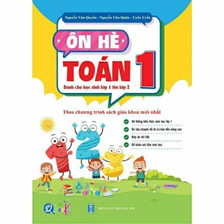 Sách - Ôn Hè Toán 1 - Dành Cho Học Sinh Lớp 1 Lên Lớp 2