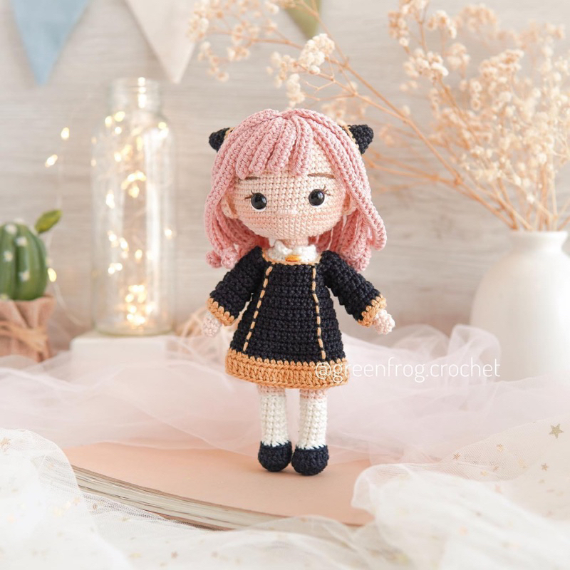 Búp bê Anya Handmade bằng len cao cấp