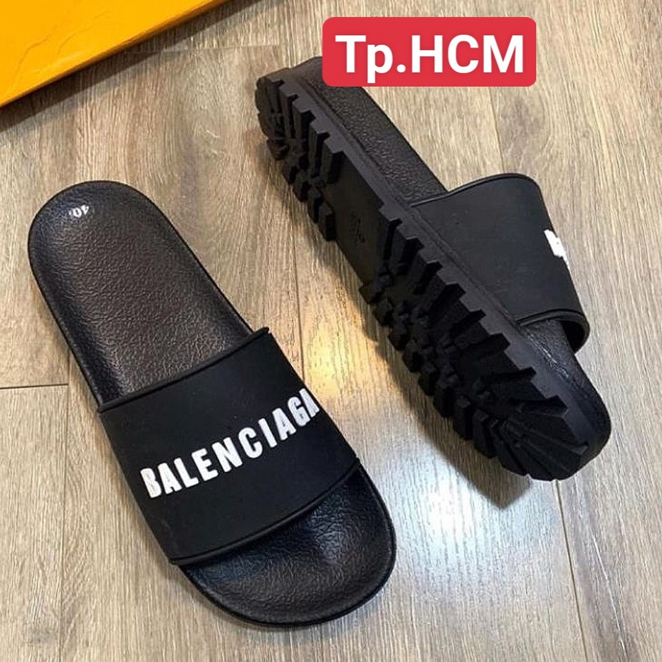 Dép nam quai ngang Cao Cấp - Dép nam đế cao bản mới chống trơn trượt