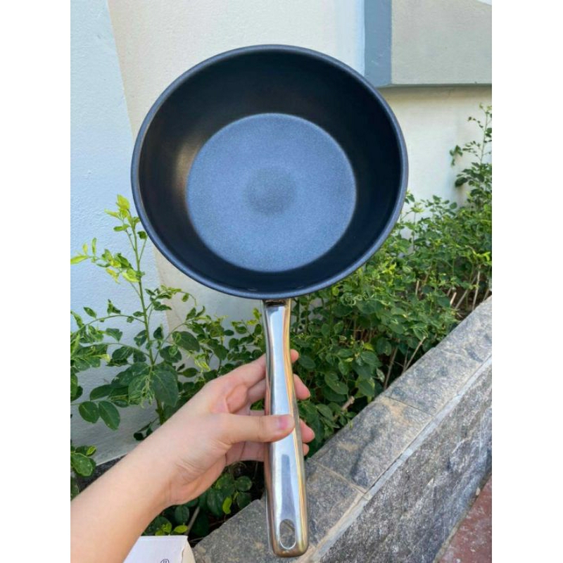 CHẢO LÒNG SÂU CAO CẤP AC24cm,26cm,28cm hàng chính hãng nấu được bếp từ