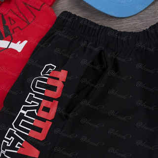 Bộ short thể thao Jordan đỏ bé trai