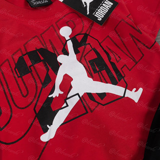 Bộ short thể thao Jordan đỏ bé trai