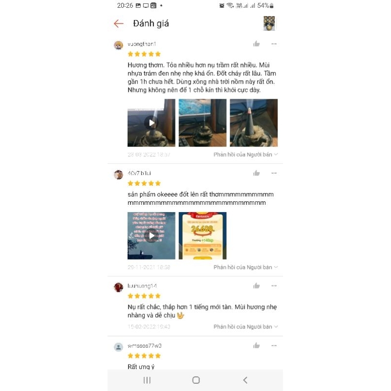 Hương  Nụ Trầm Đen Nhựa Trám Nguyên Chất - hộp 35 nụ