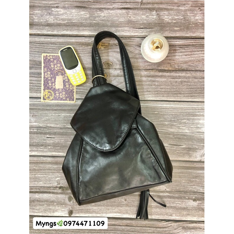 Ba lô Da thật nhiều ngăn• 2hand
