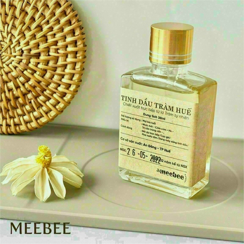 Tinh dầu tràm Huế nguyên chất meebee chính hãng an toàn cho bé