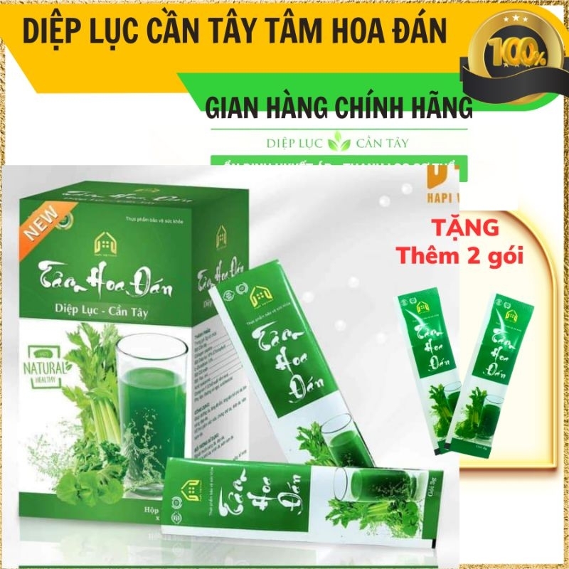 Trà Tâm Hoa Đán Hapi Việt Nam- hỗ trợ thanh lọc đào thải độc tố - đẹp da [chính hãng tặng thêm chai]