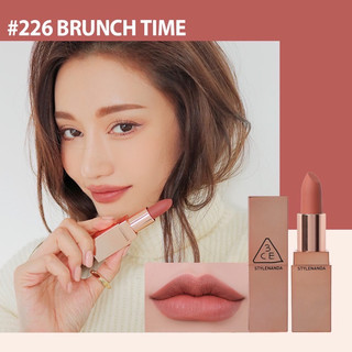 Son thỏi 3ce matte lip color phiên bản vỏ vàng 226