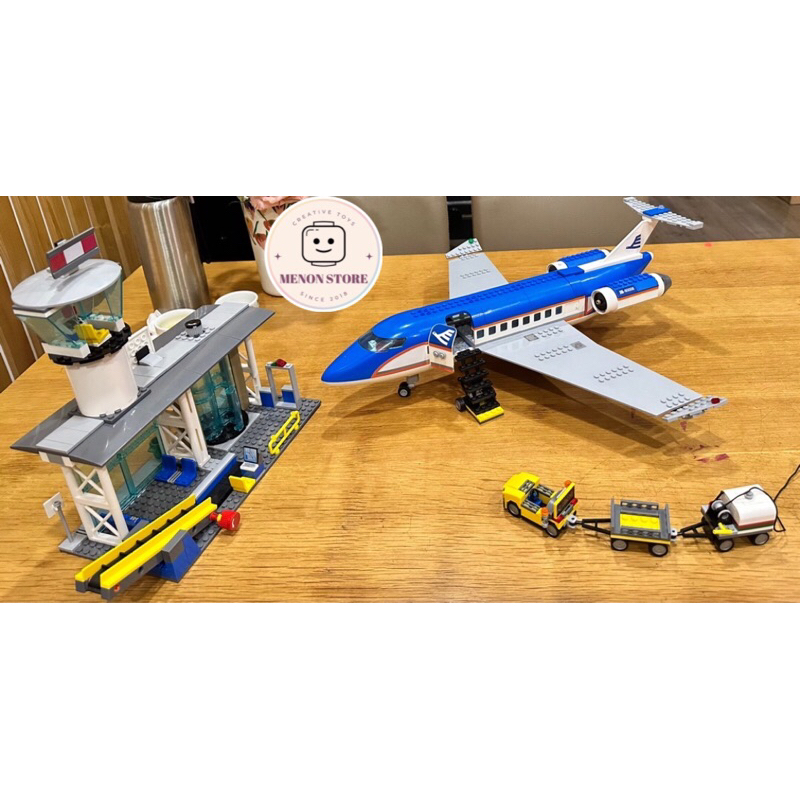 Đồ chơi lắp ráp 61102 0104 T19052 19052 02043 Mô hình sân bay máy bay thành phố