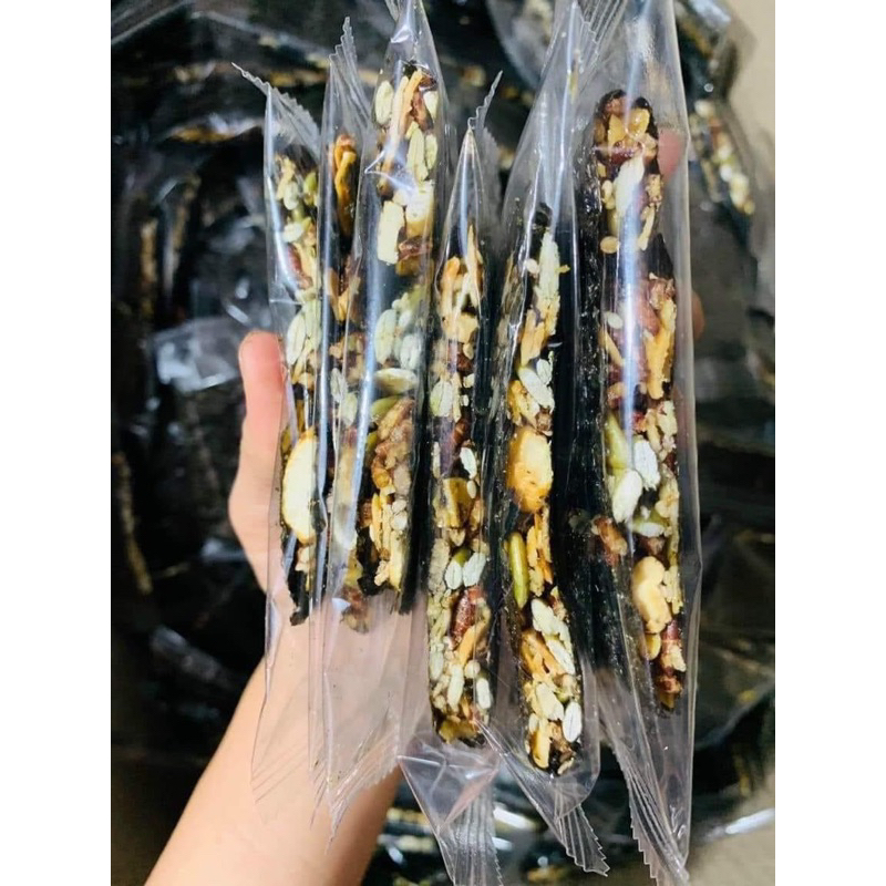 Rong biển kẹp hạt dinh dưỡng túi 500g