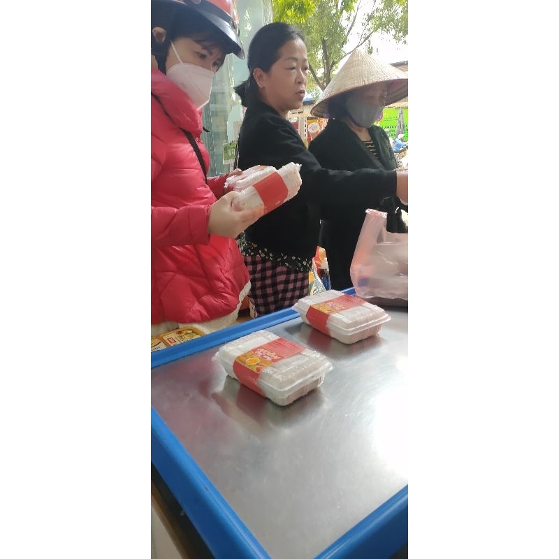 Nem chua rán-nem thịt ngon CP 500g,/22 cáy