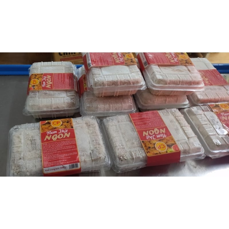 Nem chua rán-nem thịt ngon CP 500g,/22 cáy