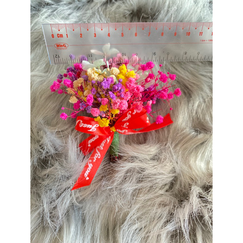 Set nơ ruy băng bảng 1cm trang trí bó hoa xinh