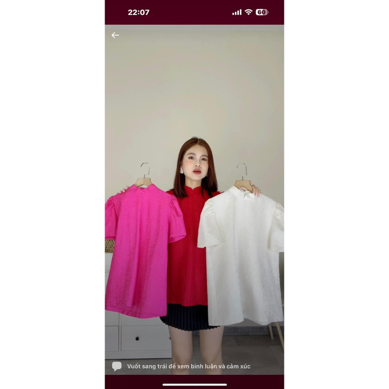 Rubies thanh lý lixie top trắng new 100%