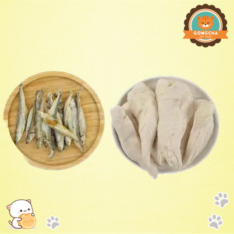 Túi mix Cá+Ức 500g