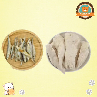 Túi mix cá+ức 500g