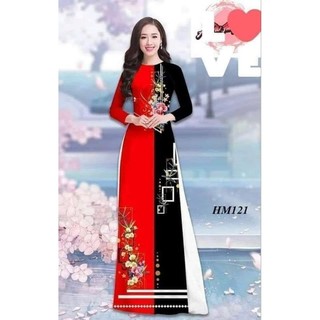 Áo dài cổ thuyền lụa nhật giá rẻ