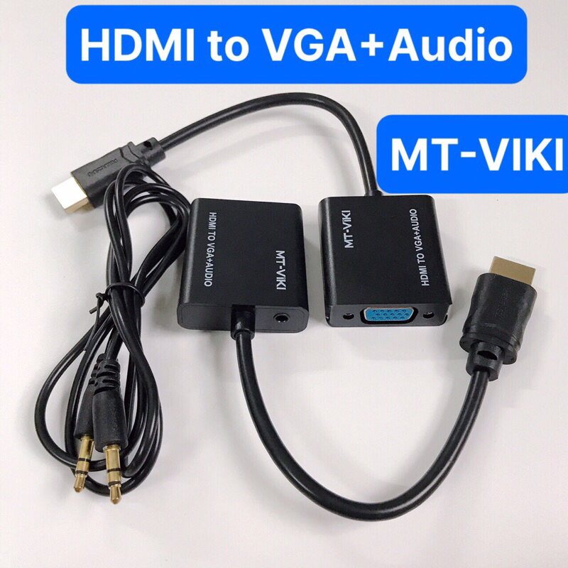 Cáp chuyển đổi HDMI sang VGA có âm thanh Cáp HDMI to VGA ,dây HDMI to VGA , dây máy chiếu,