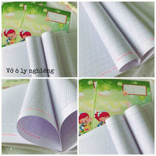 Vở ô ly nghiêng 48 trang
