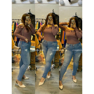 Quần jean skiny AERO bigsize ảnh tự chụp tại shop