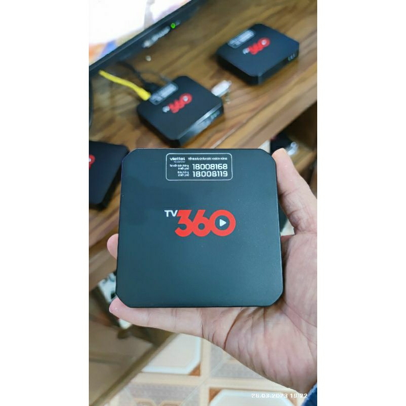 Box tivi Viettel 360 mới 100% 2023 Android Box 11 Xem Truyền Hình - phim - Điều khiển giọng nói