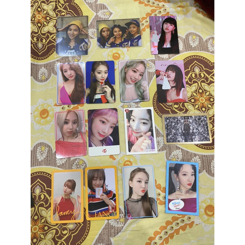 BỘ ẢNH THẺ CARD PHOTOCARD CÁC ALBUM CỦA NHÓM NHẠC TWICE OFFCIAL