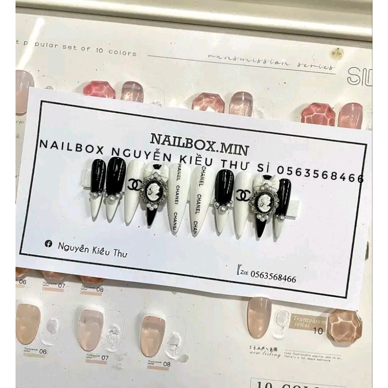 Nail box móng thiết kế sang chảnh tình tế