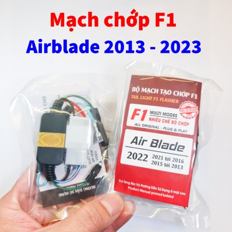 Mạch chớp led F1 AirBlade 2013-2023 bản Proversion nha anh em