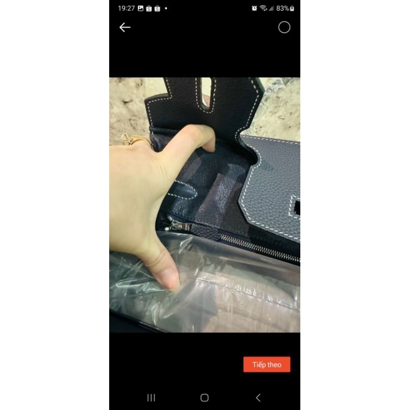 Túi hiệu da nhập khẩu
