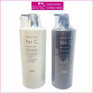 Dầu gội xả chăm sóc màu nhuộm procation for c 003 number three 1000ml - new 2023