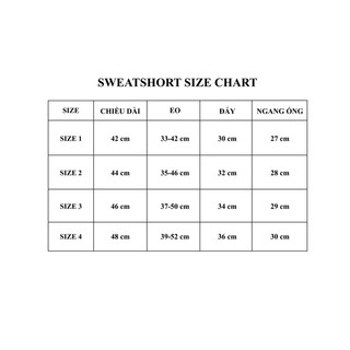 BASIC SWEATSHORTS-Quần nỉ cotton