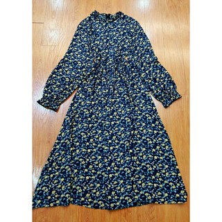 Đầm voan hoa sz L