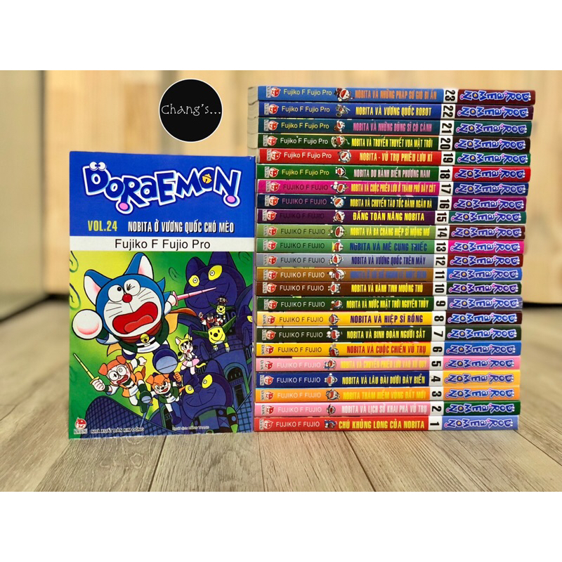 Tranh Doraemon dài trọn bộ 24 tập - Mới 100%