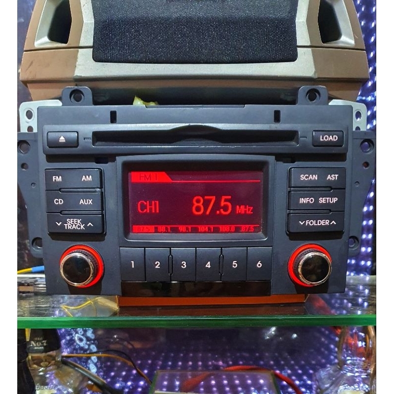 Đầu nghe nhạc KIA FORTE 6 DISKAUX/USB/RADIO MP3/ 6 CD .