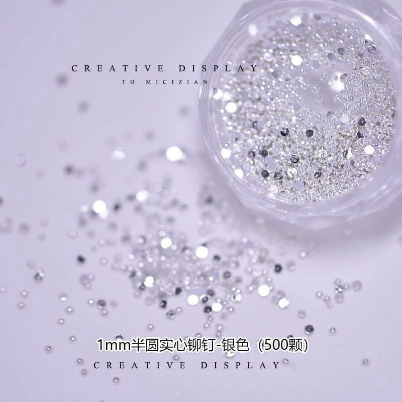 Set bi nửa 500 viên đính móng 1.5mm