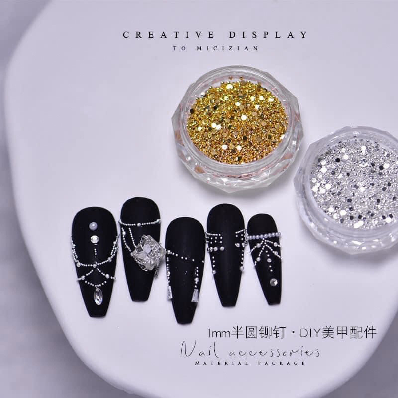 Set bi nửa 500 viên đính móng 1.5mm