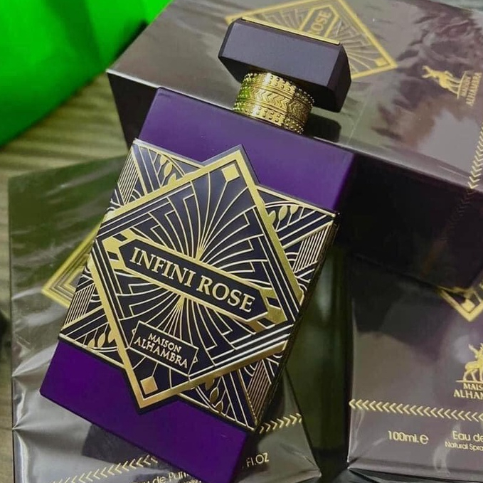 Nước hoa unisex Maison Alhambra Infini Rose EDP 5ml/10ml/20ml